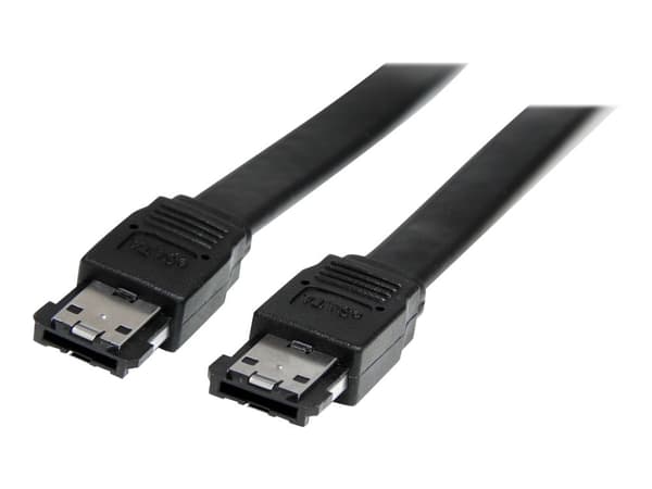 StarTech.com 6 ft Shielded External eSATA Cable M/M - 6ft External SATA Cable - 6ft eSATA Cable (ESATA6) - eSATA-kabel - Serial ATA 150 - eSATA (ha...