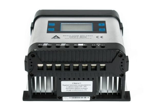 Azo solarladdningsregulator MPPT 12/24 - 30A LCD-display