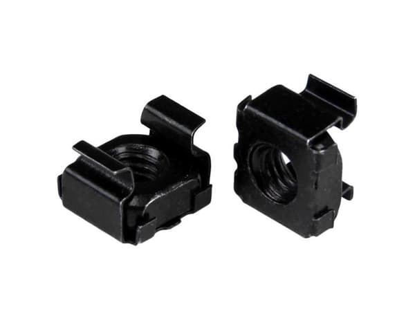 StarTech.com CABCAGENUTSB, Korimutteri, Terästä, Musta, M5, 13 mm, 13 mm
