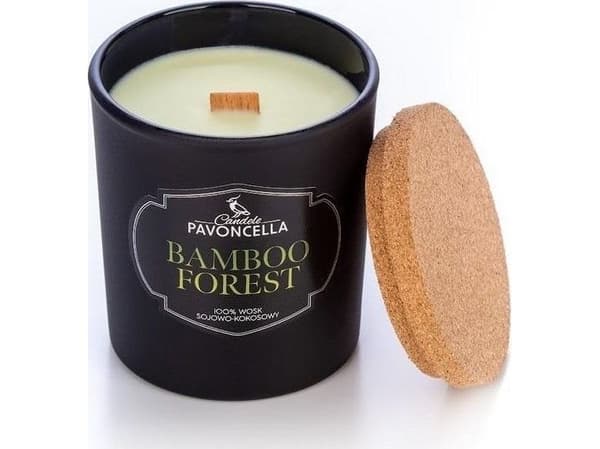 Bambu Forest soijakynttilä musta 135g