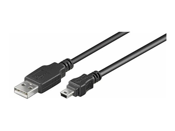 MicroConnect - USB-kaapeli - USB uros - mini-USB tyyppi B uros - 1,8 m
