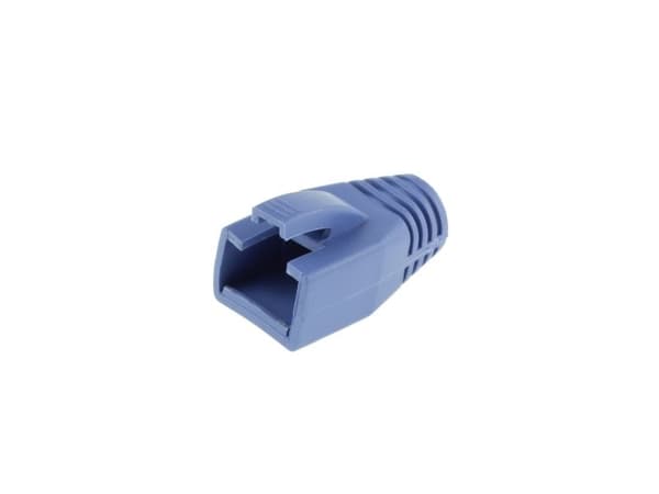 ACT RJ45 blue boot for 8.0 mm cable. Colour: Blue Cable boot rj45 8.0mm blue (FA2012)