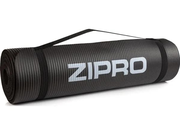 Zipro-jumppamatto - 1x60x180cm - musta