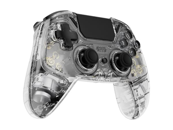 DELTACO Playstation 4 transparenter Wireless Controller
