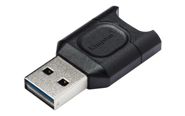 Kingston MobileLite Plus - Kortleser (microSD, microSDHC, microSDHC UHS-I, microSDHC UHS-II, microSDXC, microSDXC UHS-I, microSDXC UHS-II) - USB 3....