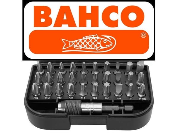 Bahco, 31 stk. BIT SET RETAIL