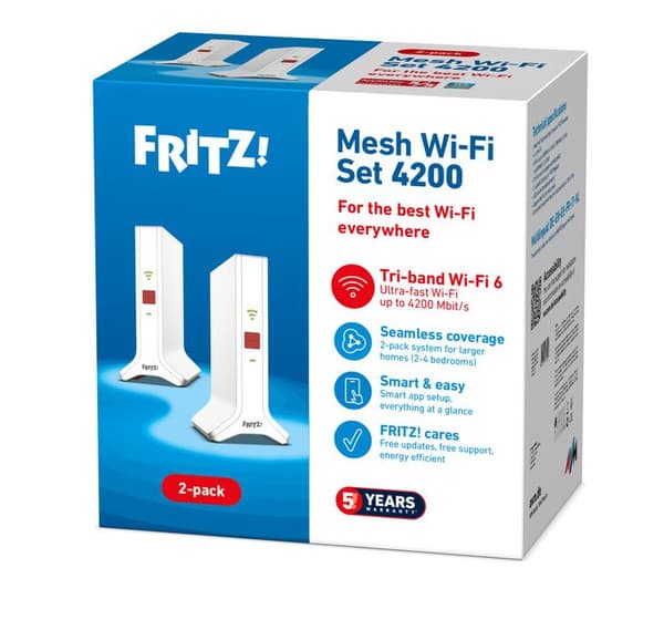 FRITZ!Mesh Set 4200 2-pack Edition International