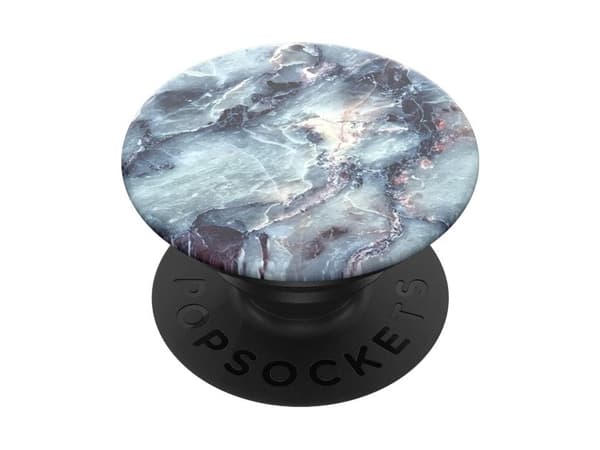 PopSockets Swappable PopGrip - Fingergrepp/vikbart ställ för mobiltelefon - marble blue