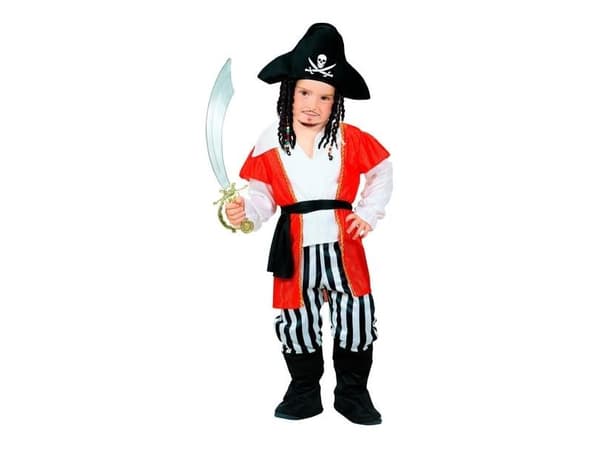Pirat dreng kostume