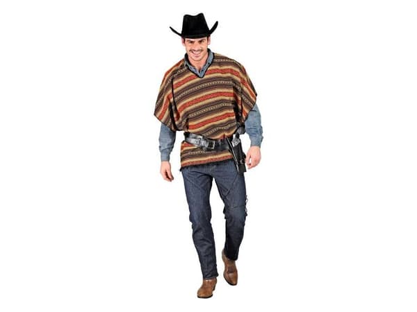Western poncho, vendbar
