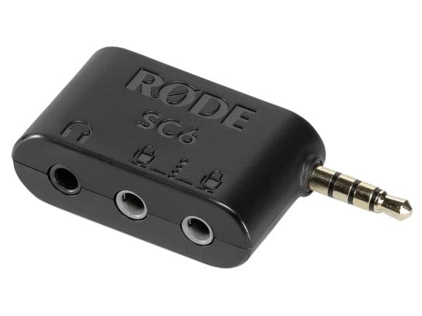 RØDE SC6, 3,5 mm, 3,5 mm, Mies, Musta, Tabletti