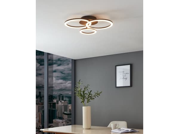 EGLO PARRAPOS-Z LOFT CCT 4300LM L545 SORT