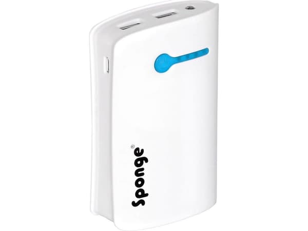 Powerbank Sponge 8400mAh Hvit