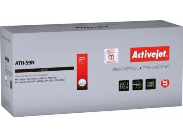Activejet ATH-59N, 3000 sidor, Svart, 1 styck