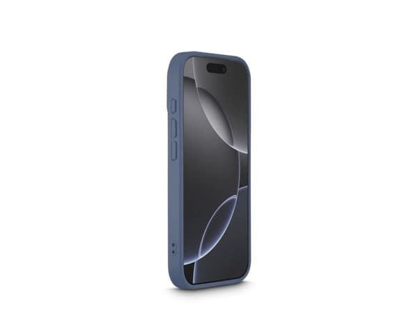Hama Frame Protect, Mobilskal, Apple, iPhone 17 Pro, 16 cm (6.3"), Blå, Transparent