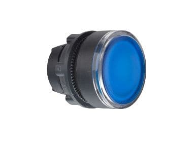 Lampetrykshovedshoved For LED Blå Plan ZB5AW363