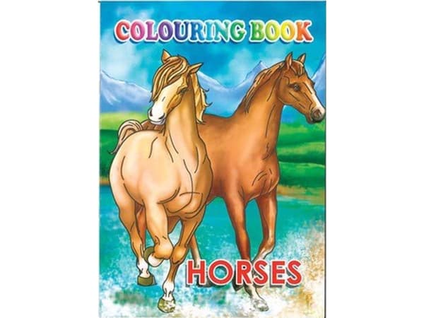 Malerbok A4 Horses 16 sider