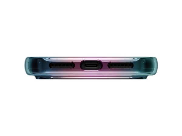Uniq Iridescia-deksel til iPhone 17 Pro Max Magclick-lading - multicolor
