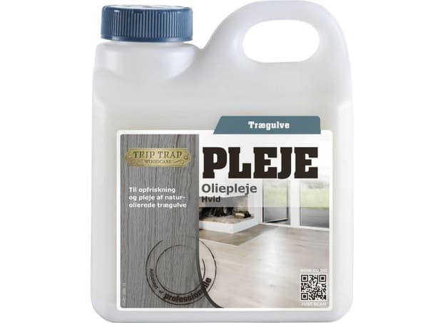 Trip Trap Oliepleje, hvid vandbaseret