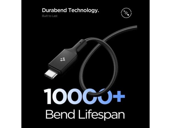 Spigen EB10010CC 100W 100 cm Cable - Black