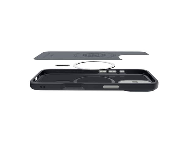 Spigen Nano Pop Mag, Suojus, Apple, iPhone 17, 16 cm (6.3"), Musta