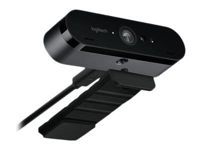 Logitech BRIO - Webbkamera - färg - 4096 x 2160 - ljud - USB