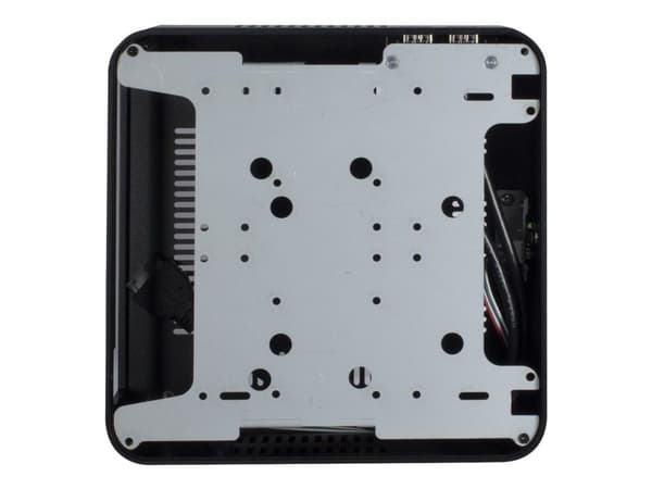 Inter-Tech A80 - Tower - ITX - virtalähde 60 Watt - musta - USB