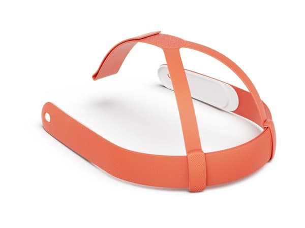 Meta Quest 3 ansiktsinterface & headstrap - Blood Orange