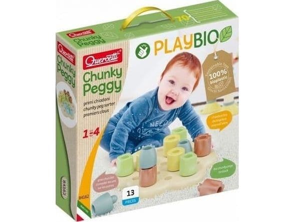 Quercetti pussel Playbio chunky peggy