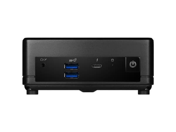 MSI Cubi 5 12M-262BEU, 0.66L sized PC, Mini-PC, Ethernet/bredbåndsforbindelse, Wi-Fi 6E (802.11ax), 65 W