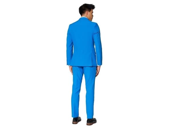 Blåt jakkesæt OppoSuits