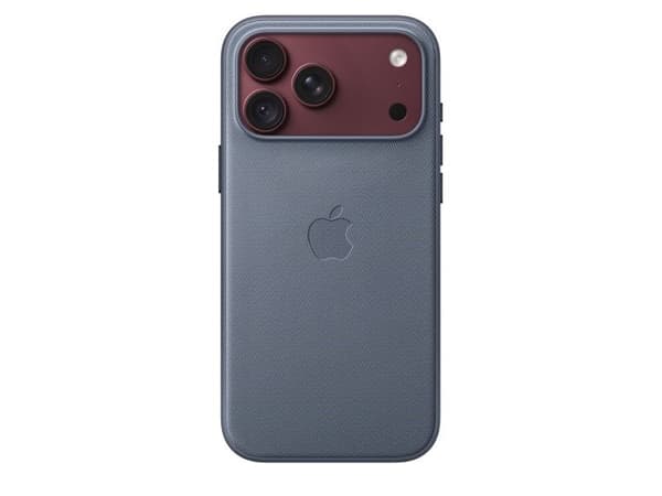 Apple - Skydd för mobiltelefon - MagSafe-kompatibilitet - TechWoven - blå chambray - för iPhone 18 Pro Max