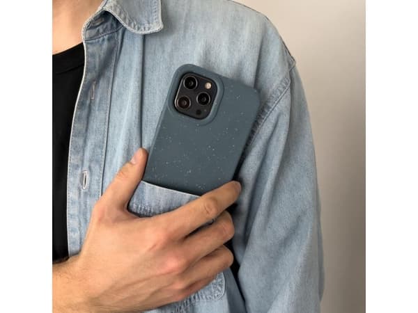 Eco Case silikonfodral till iPhone 14 Plus (nedbrytbart) - svart