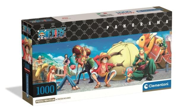 Puslespill Panorama HQC One Piece, 1000 brikker