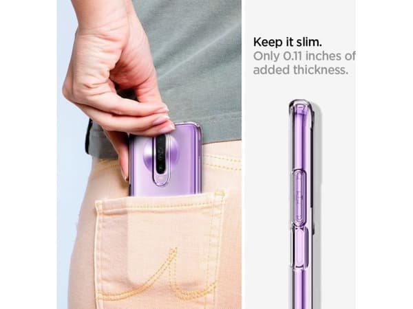 Spigen Liquid Crystal för Xiaomi MI 10T - Crystal Clear