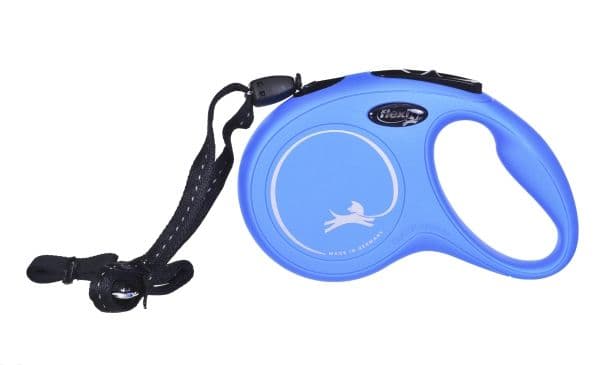 flexi New Classic snor S, 8M, 12KG, blå