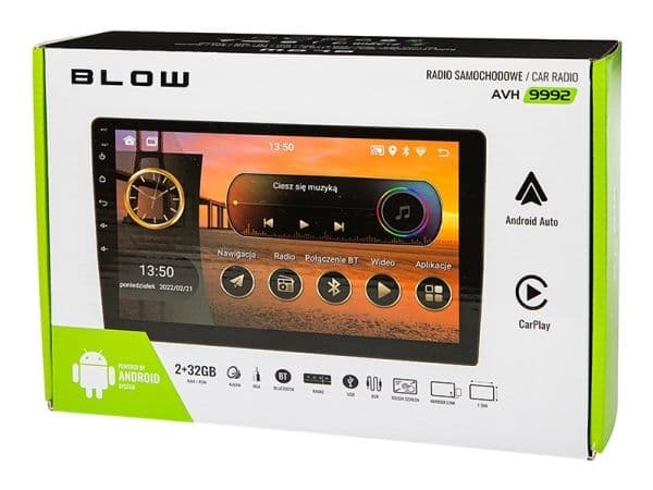 Bilradio BLOW AVH-9992 1DIN