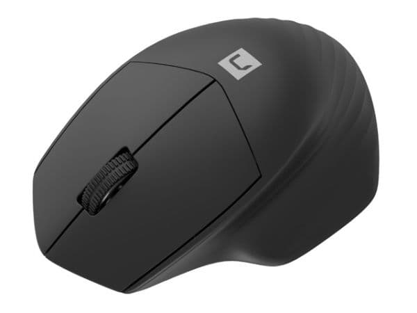 NATEC Siskin 2, Høyre hendt, Optisk, Bluetooth, 1600 DPI, Sort