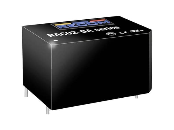 RECOM RAC02-3.3SGA AC/DC-printstrømforsyning 3,3 V 2 W