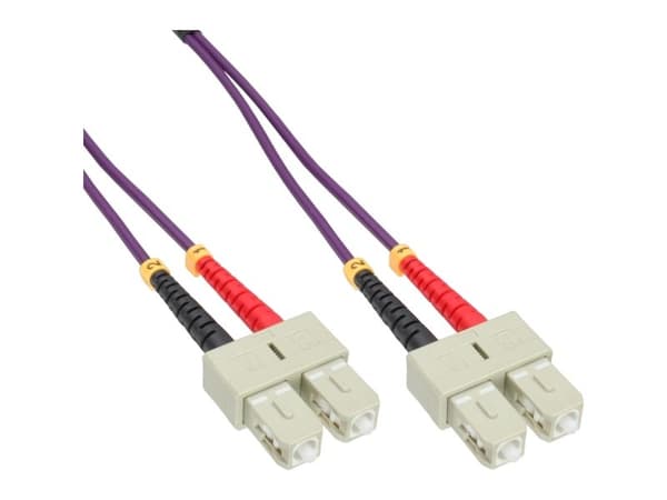 Inline Patchcord SC/SC-kuitu, 50/125 µm, OM4 2 m (83502P)