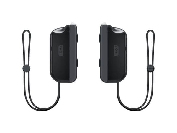 Nintendo Switch Joy-Con AA Battery Pack Pair, Setti, Nintendo Switch, Musta, Harmaa, Matta, Nintendo Switch Joy-Con, 4 kpl