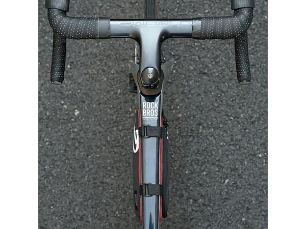 Rockbros G002 Flash Journey cykelväska för triangulär ram, 1,4 l – röd