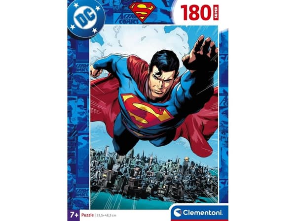 Clementoni puslespill 180 brikker - Supermann