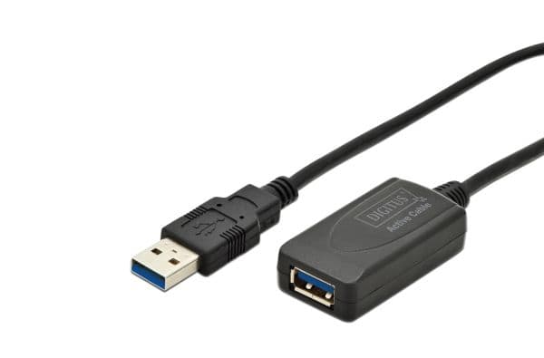 ASSMANN - USB-förlängningskabel - USB typ A (hona) till USB typ A (hane) - USB 3.0 - 5 m - aktiv