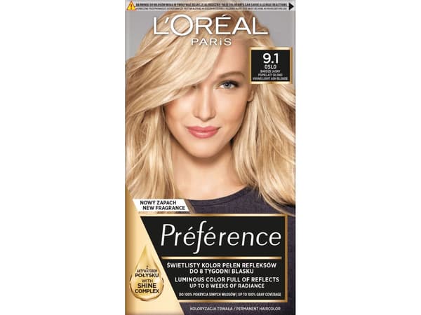 L’Oreal Paris Recital Preference Z Svært lys blond ask