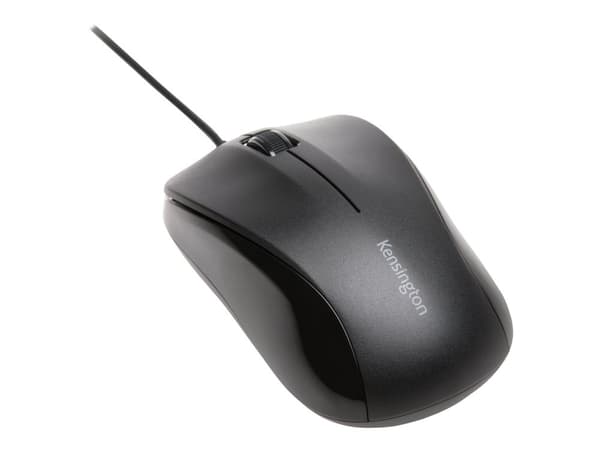 Mus Kensington ValuMouse med USB-ledning, 3-knapper sort