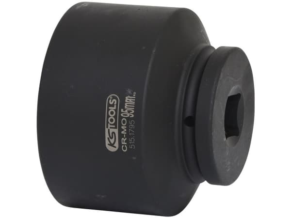 KS Tools 515.1795, Kraftpipe, Sort, 1 hoder, 1", Metrisk, 95 mm