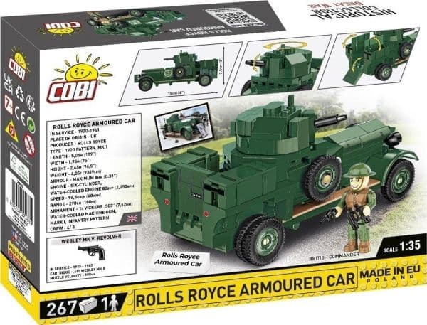 Cobi HC Great War Rolls Royce bepansrad bil
