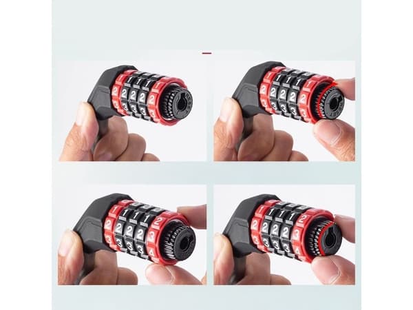 Sykkellås Rockbros RKS507 5-sifret kode