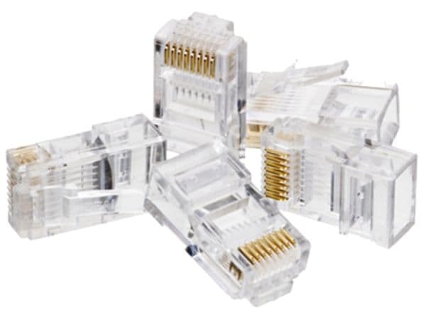 Alantec WT001, RJ45, Läpinäkyvä, Uros, Suora, Cat5e